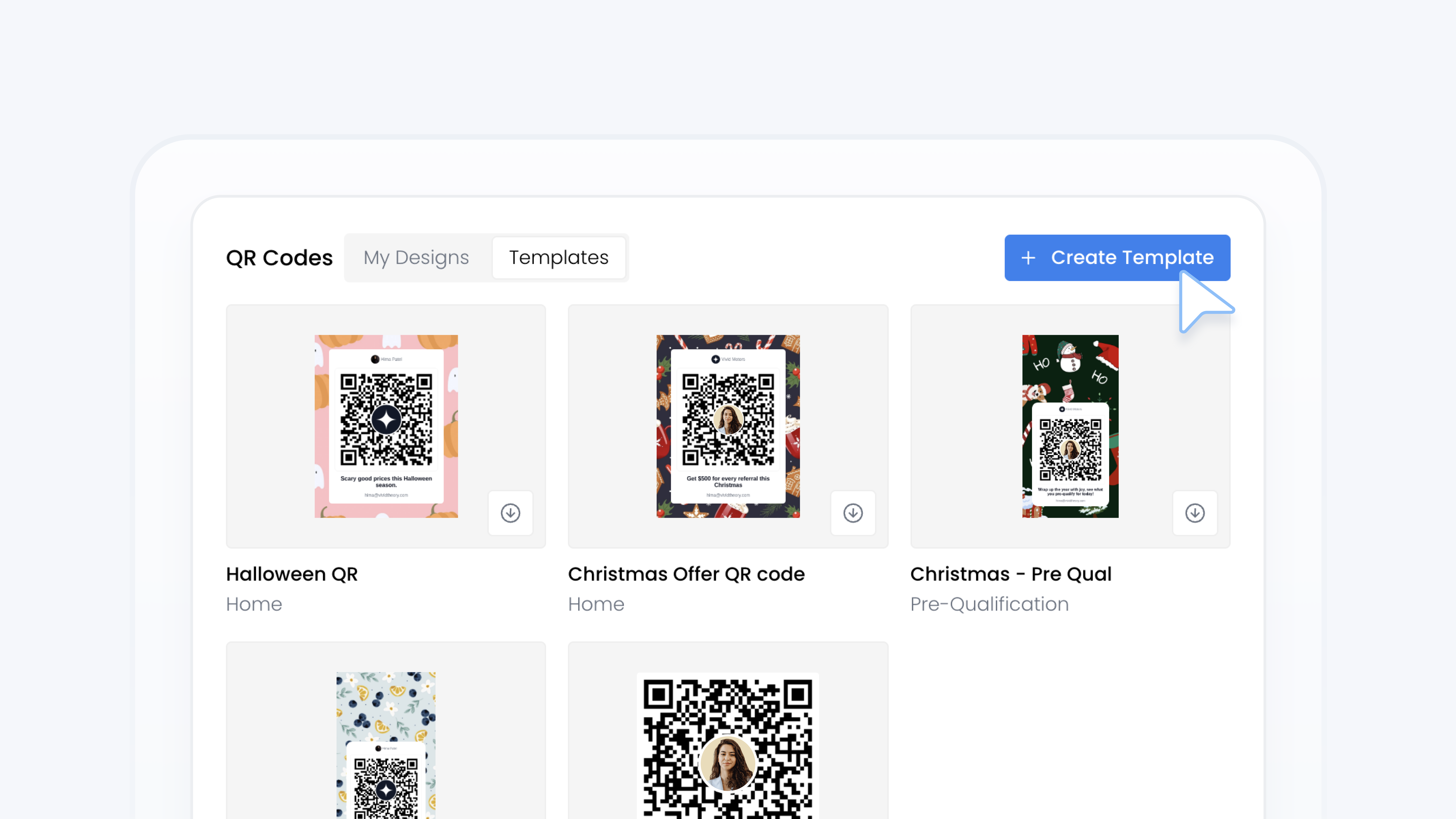 Create QR Code Template For Your Team