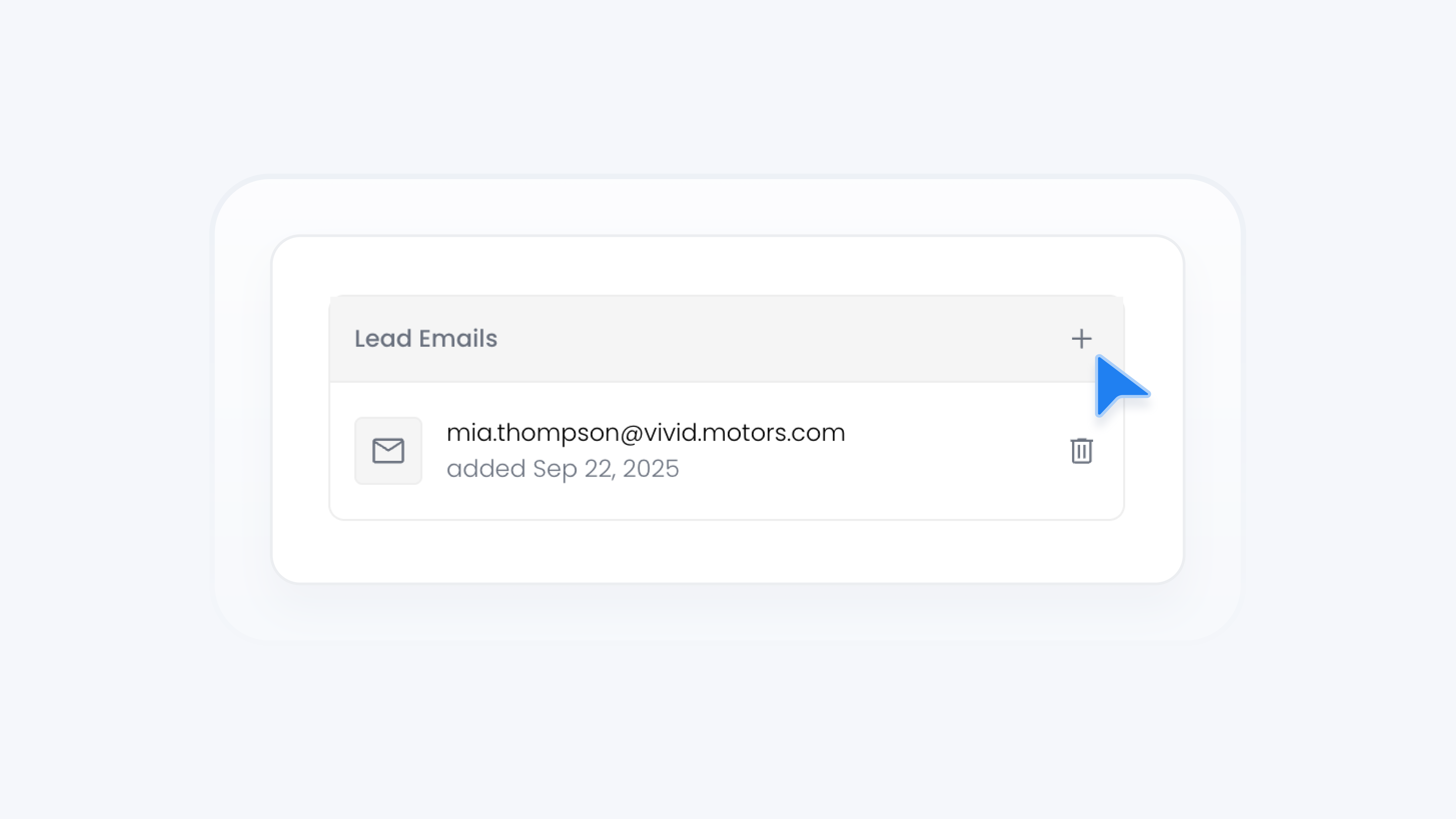 Setup Lead Email Notifications
