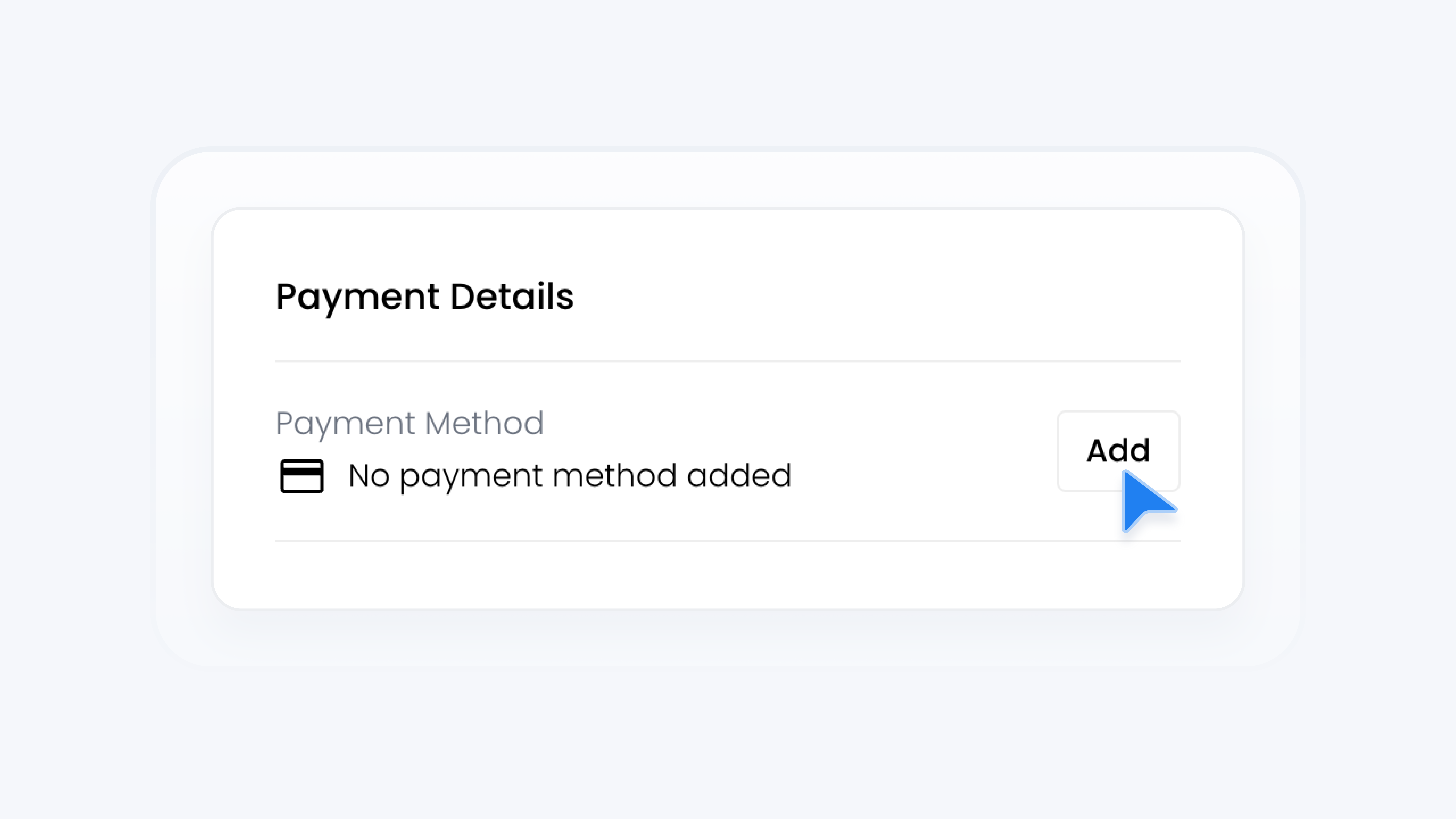 Add Payment Method